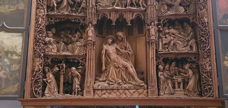 Autel des Sept Douleurs de Marie à St. Nicolai, Kalkar