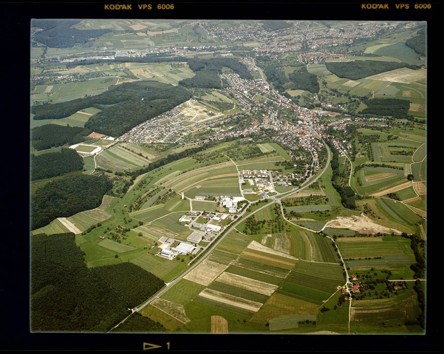 Vue aérienne d’Albershausen