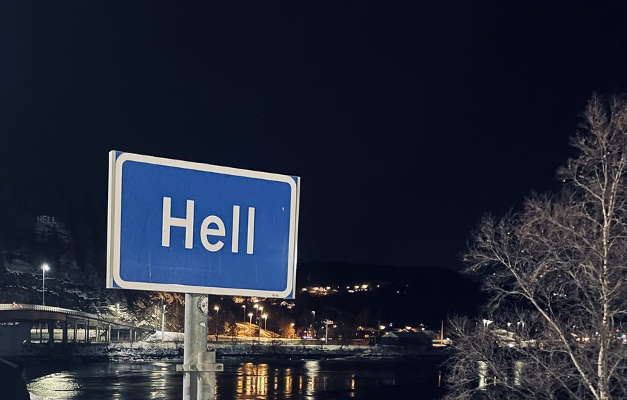 Village de Hell en Norvège