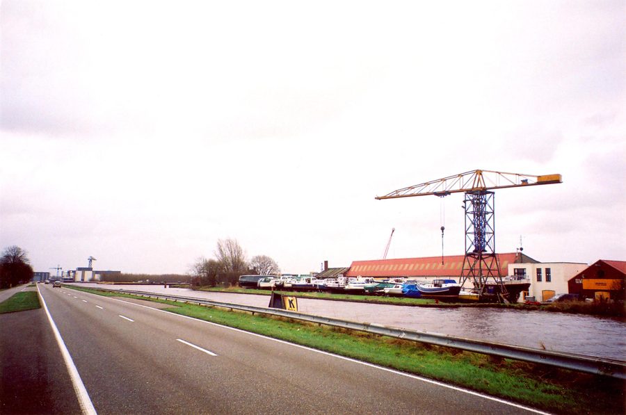 Ancien chantier naval de Westerbroek, autrefois J.G. Bröerken, en 2007