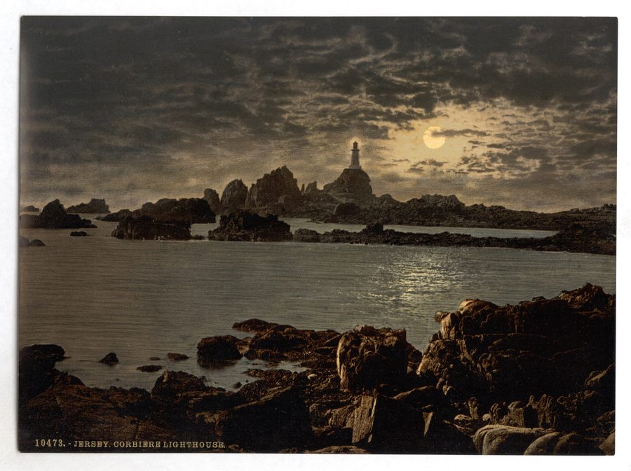 Phare sur la côte de Jersey