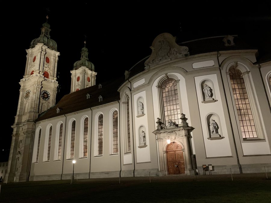 Quartier de l’abbaye à Saint-Gall