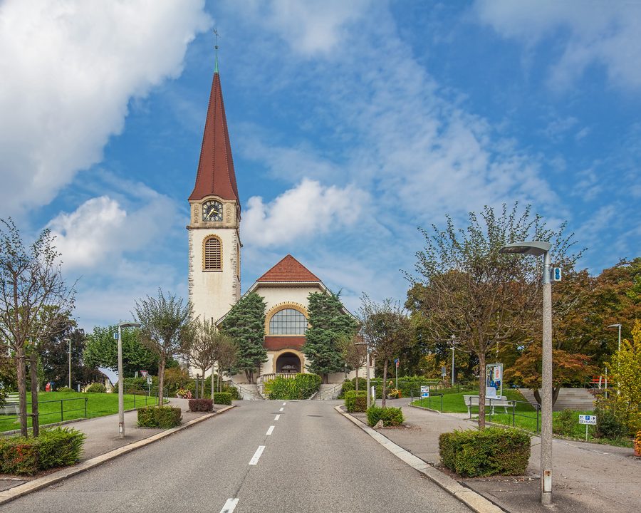 Église protestante de Wallisellen en Suisse