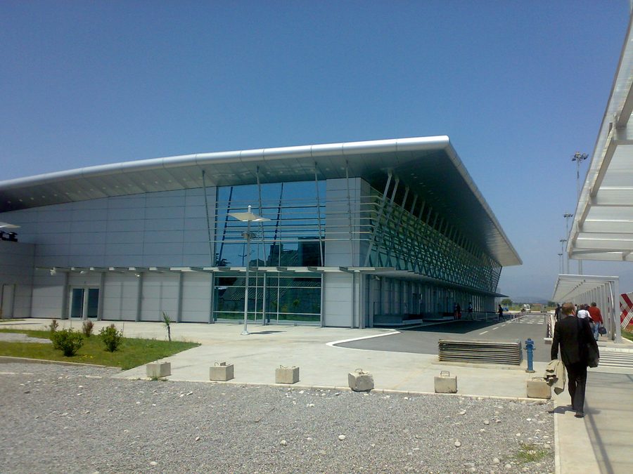 Nouvelle halle de l’aéroport de Podgorica