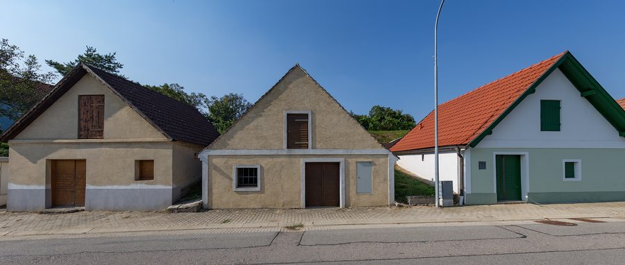 Ancien Kellergasse Neuer Weg à Falkenstein dans le Weinviertel