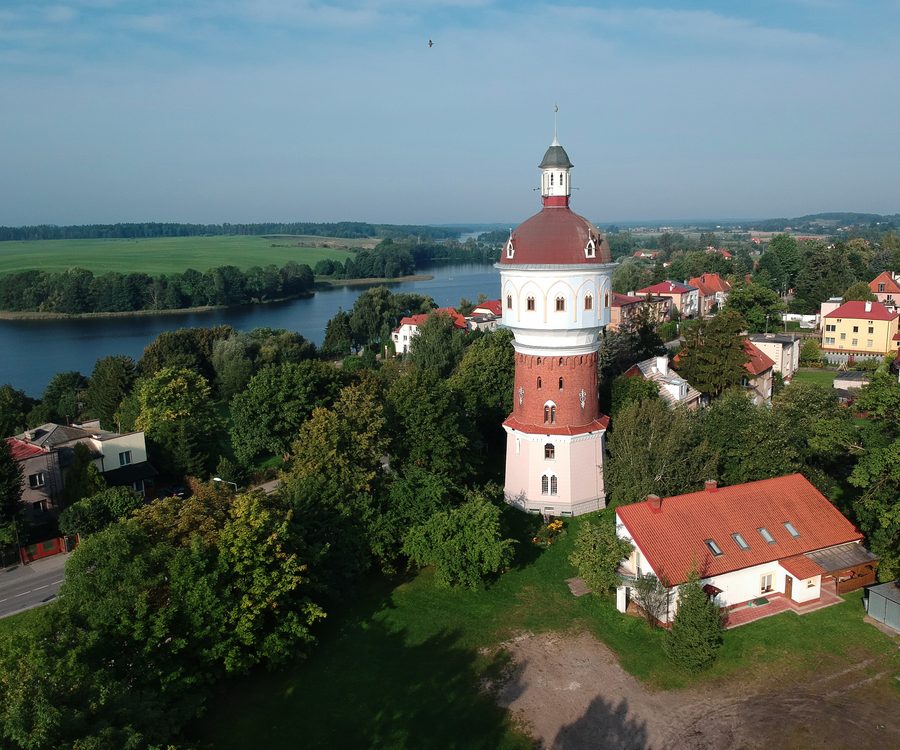Tour d’eau historique à Ełk