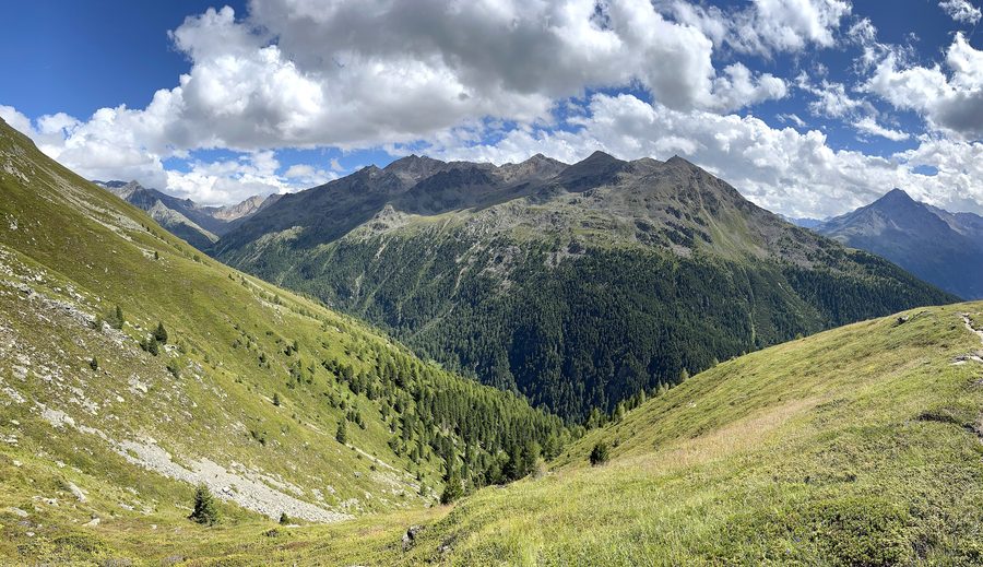 Paysage de montagne autour de Sölden dans l’Ötztal