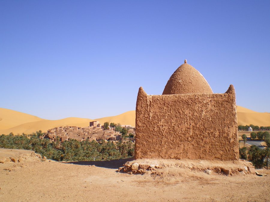Marabout à Taghit