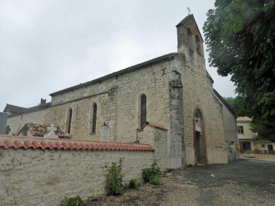Vue extérieure de l’Église de l’Assomption de Tréjouls