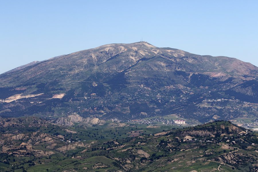 Vue sur le versant ouest de l’Ahır Dağı près de Kahramanmaraş