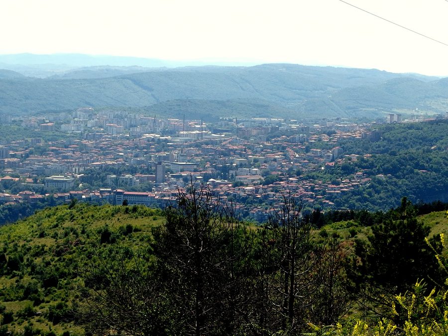 Paysage entre Arbanasi et Veliko Tarnovo