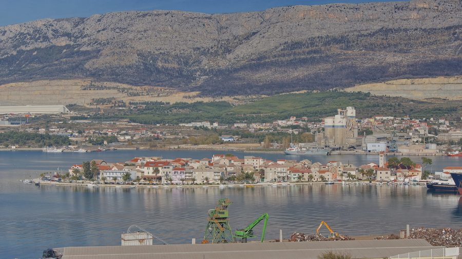 Vranjic vu du côté sud