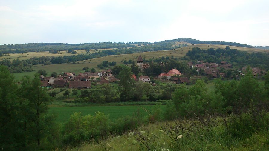 Veseud vu du nord-est avec environnement rural