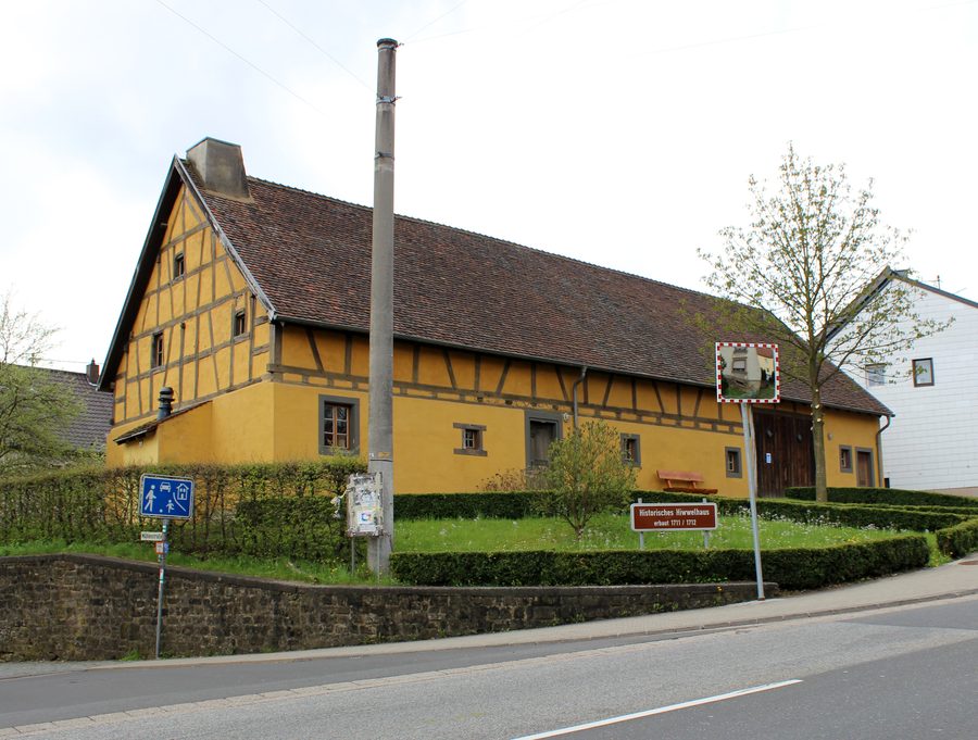 Maison historique Hiwwelhaus à Alsweiler, un quartier de la commune de Marpingen