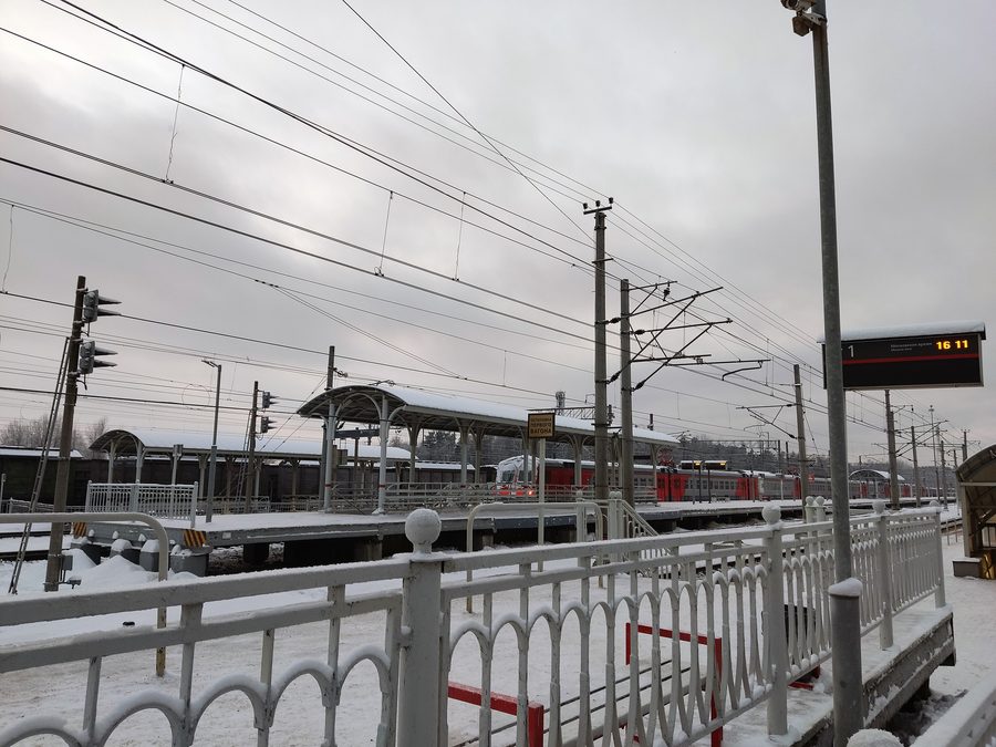 gare de Zelenogorsk à Saint-Pétersbourg