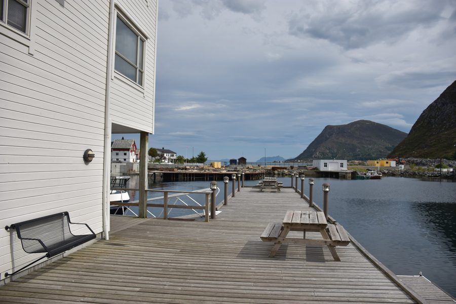 Le secteur du port à Fosnavåg