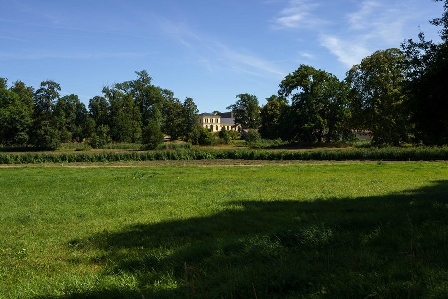 Marstall historique à Basedow en Mecklembourg-Poméranie-Occidentale