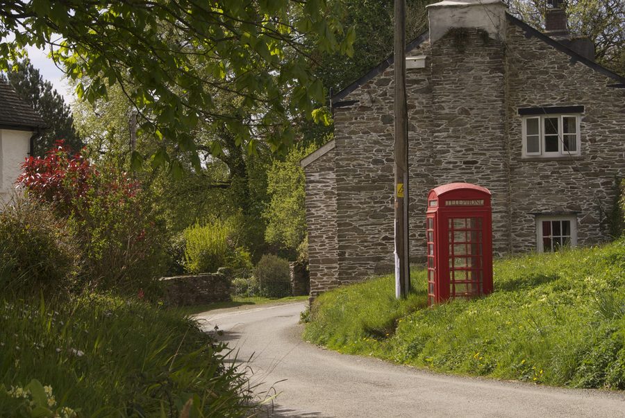 Centre du village de Woodleigh