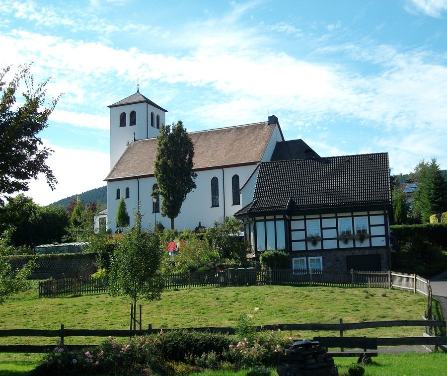 Église Saint-Sébastien à Niedersalwey, Eslohe