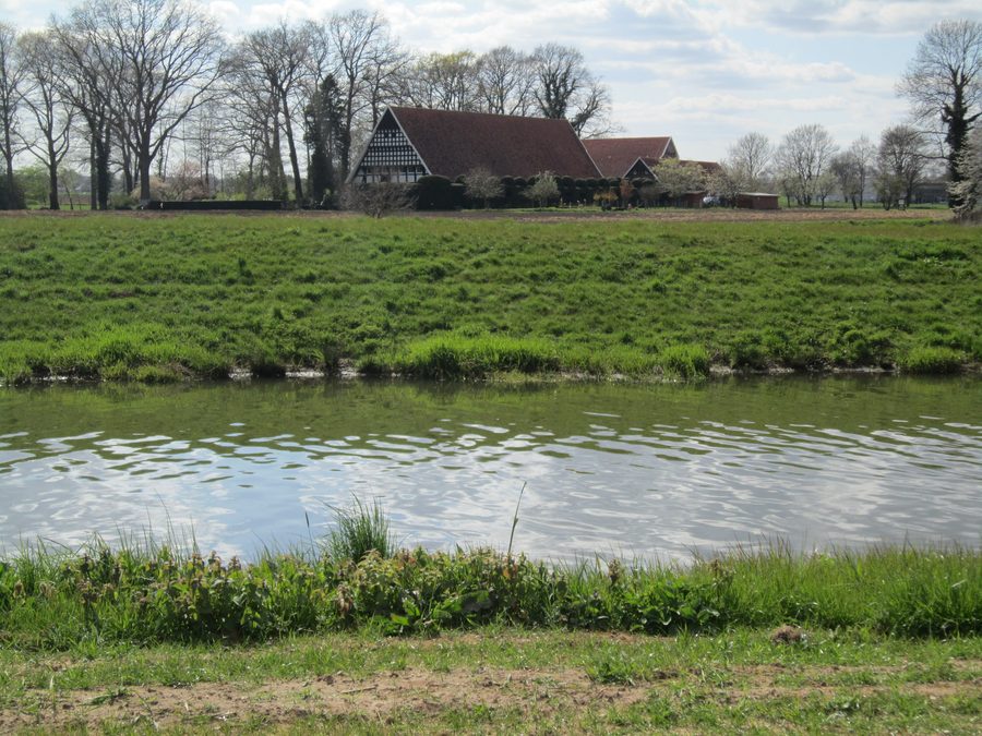 Ferme historique de l’Artland près de Wulften à Badbergen, au bord de la Hase