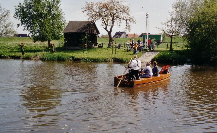 Ferry Kronsnest sur la Krückau en Schleswig-Holstein