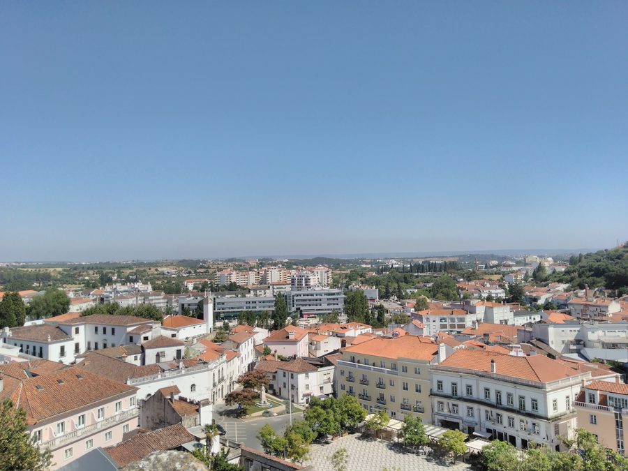 View from the Castle of Torres Novas towards the northeast