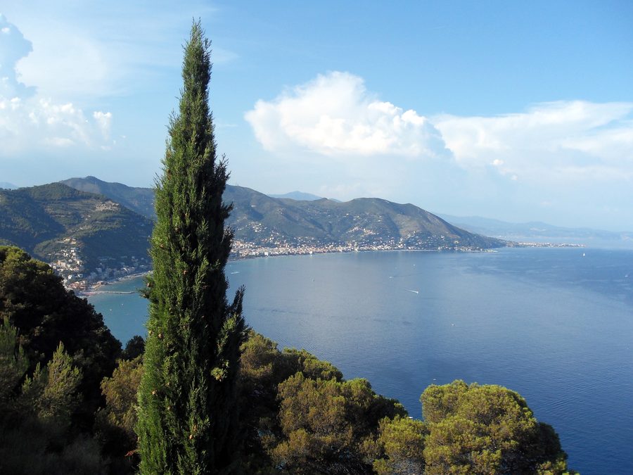 Alassio vu depuis Capo Mele