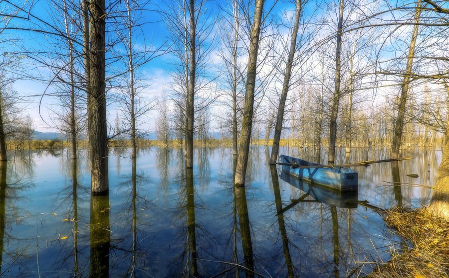 Lac Doirani en Grèce