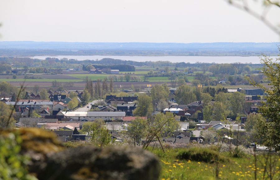 Fjälkinge vu depuis Fjälkinge backe