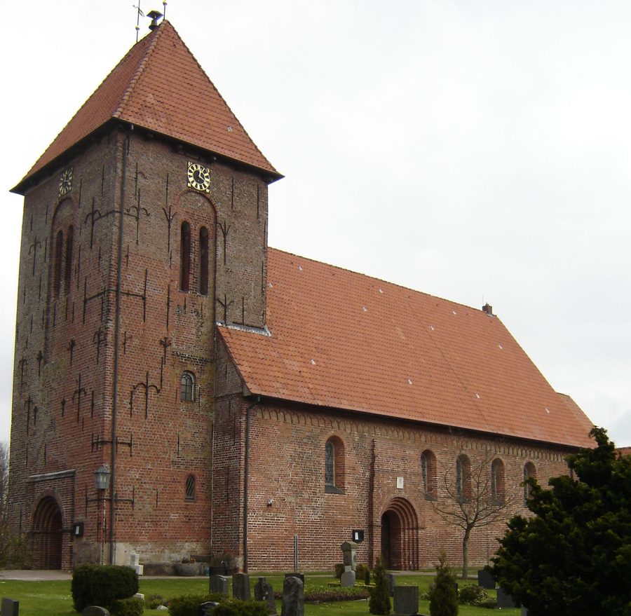 Église Saint-Lambert à Mildstedt en Frise du Nord