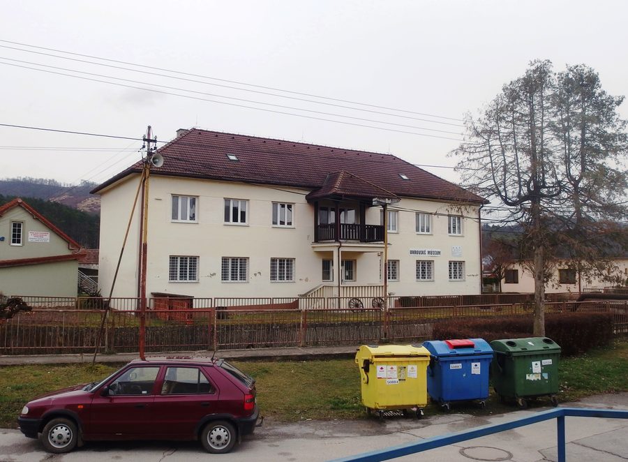 Musée dans un bâtiment historique à Uhrovec