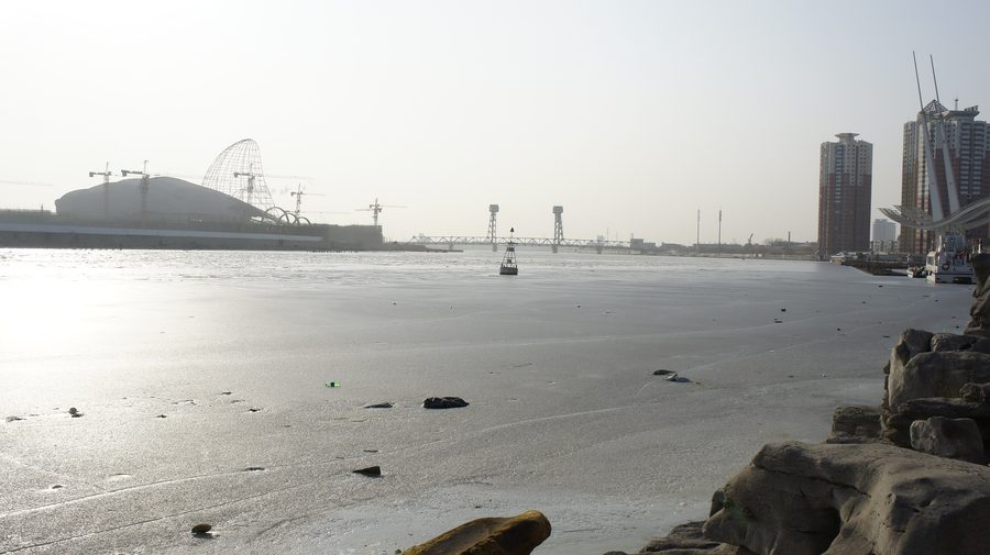 Rives du fleuve Haihe à Tianjin