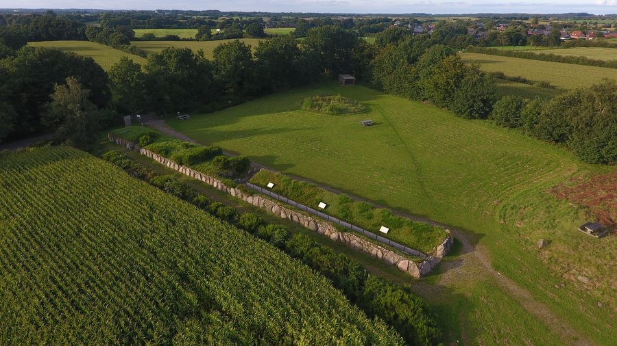 Vue aérienne de l’Arnkielpark à Munkwolstrup