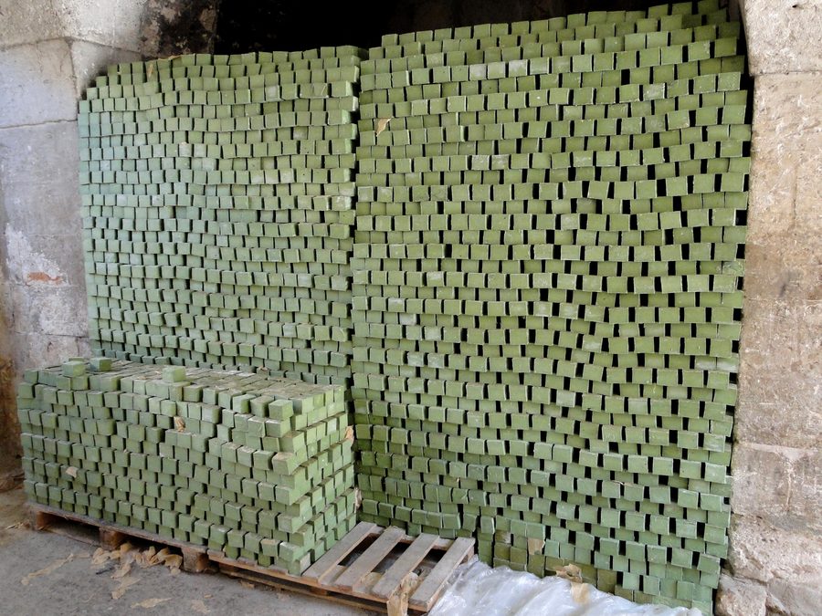 Savon d’Alep à base d’huile d’olive et de laurier