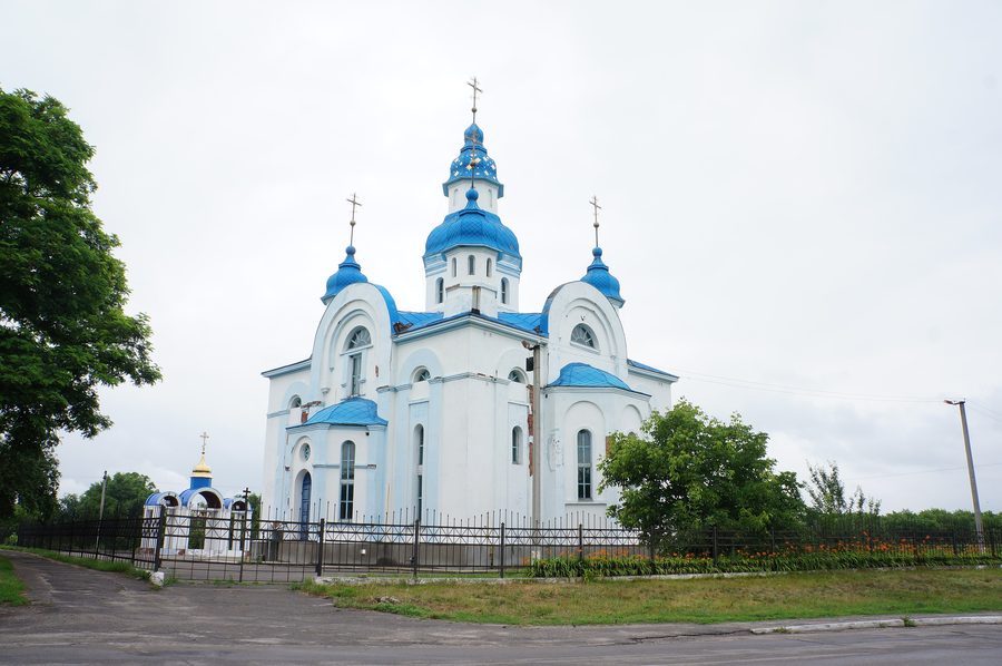 Cathédrale Pokrova à Tsarychanka, Ukraine