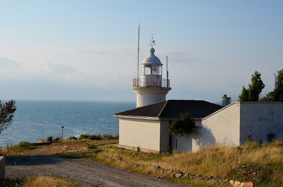 Phare de Limanköy dans la province de Kırklareli, Turquie