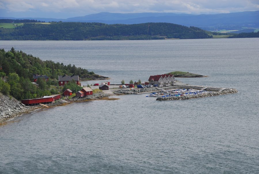 Vangshylla vue depuis le pont de Skarnsund