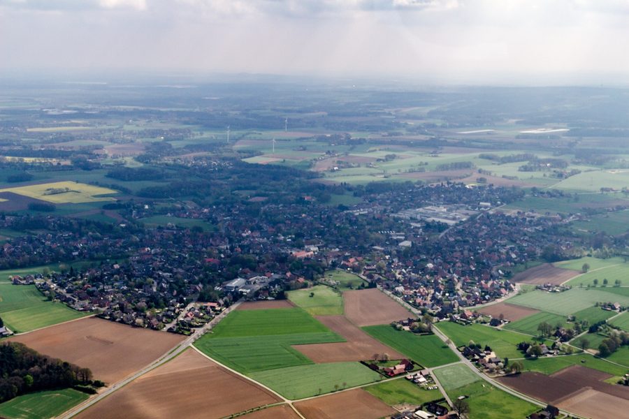 Vue de Groß Reken en Rhénanie-du-Nord-Westphalie