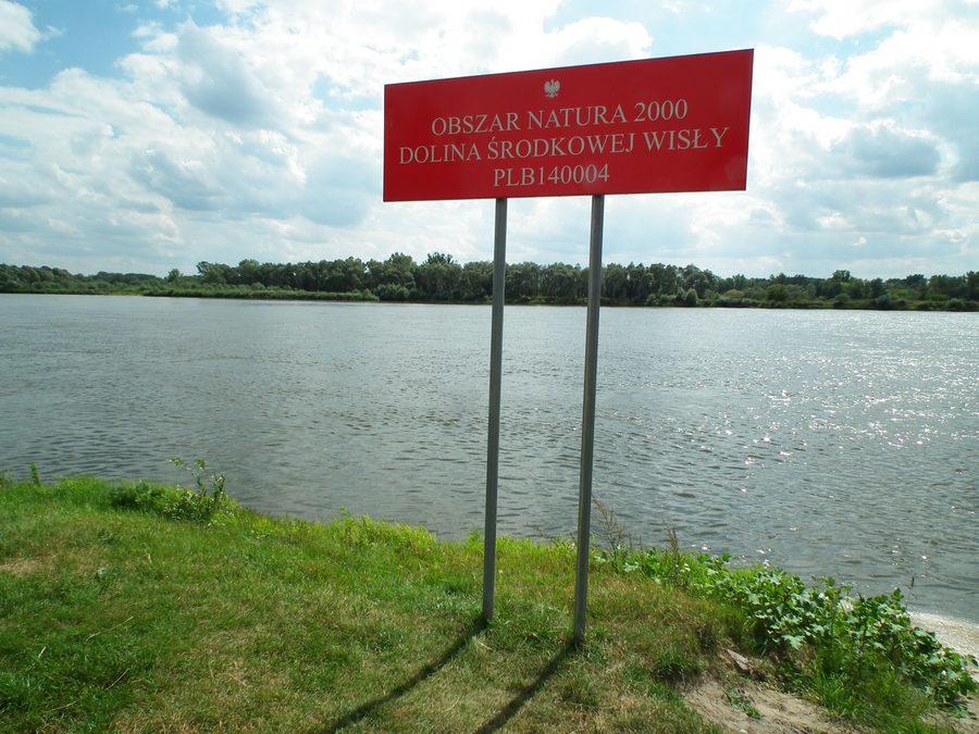 La Vistule à Czerwińsk nad Wisłą