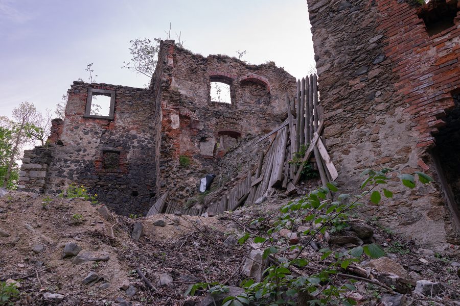 Zamek Gryf à Proszówka, Basse-Silésie