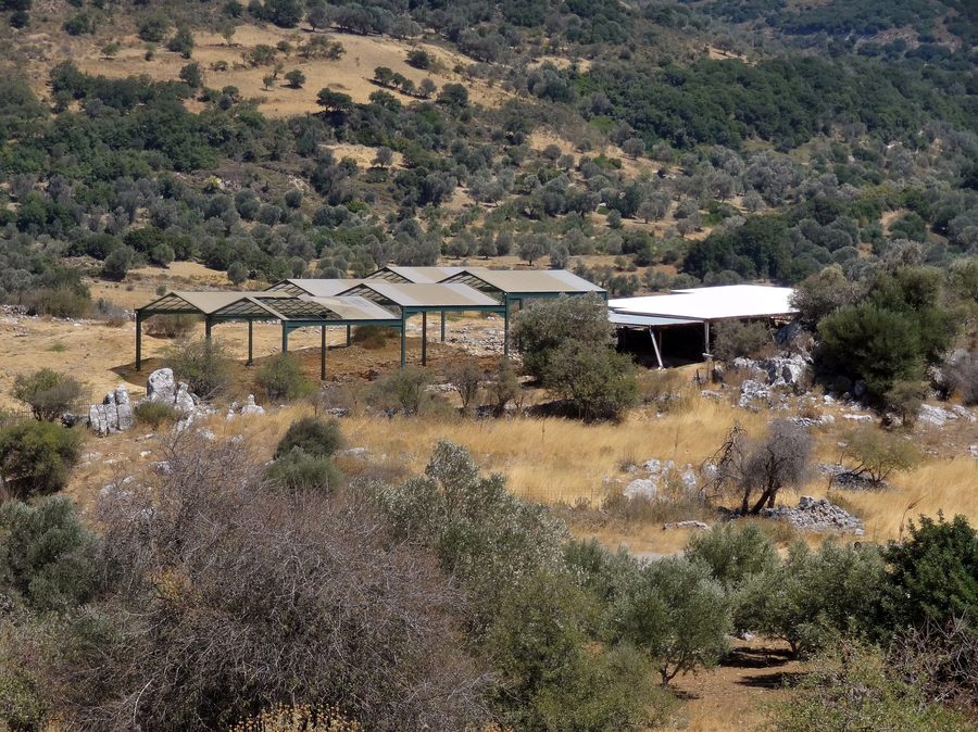 Site archéologique de Monastiraki dans la commune d’Amari en Crète