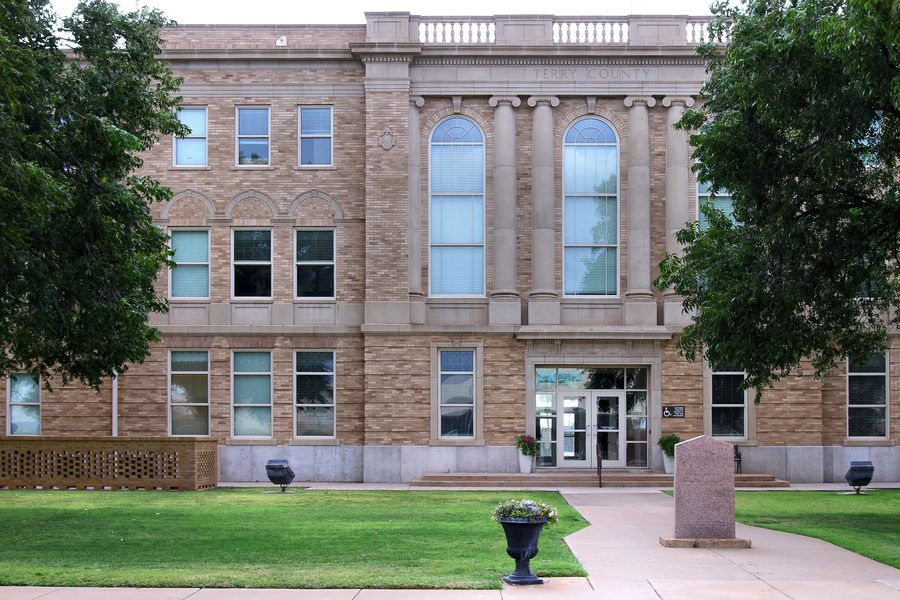 Palais de justice du comté de Terry à Brownfield, Texas