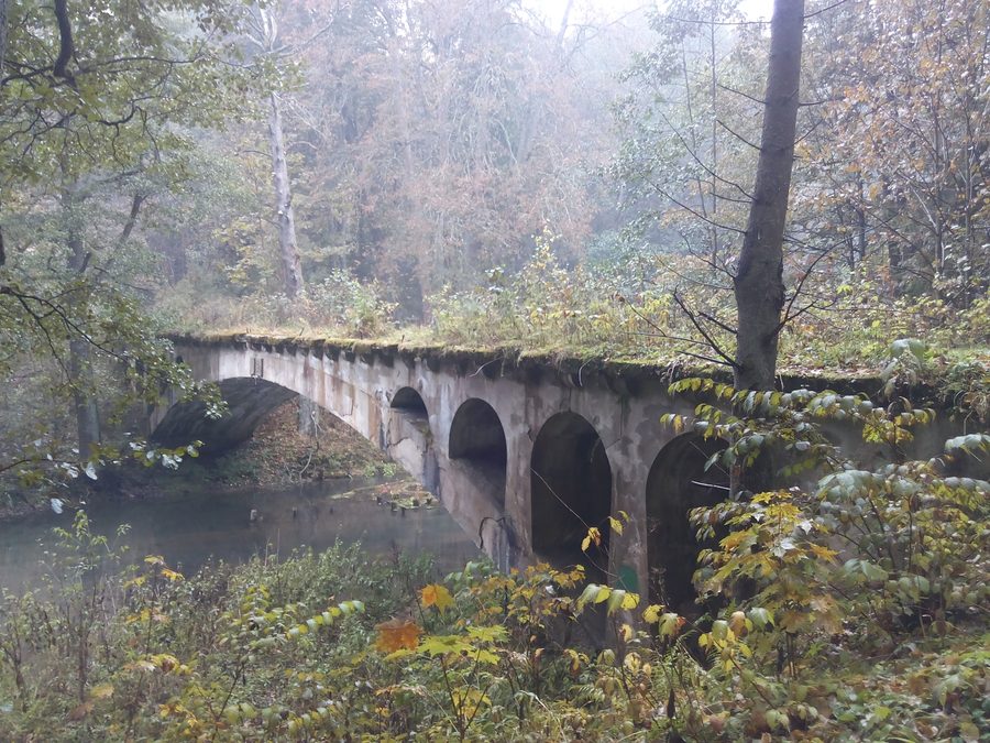 Pont dans la lande de Rominter