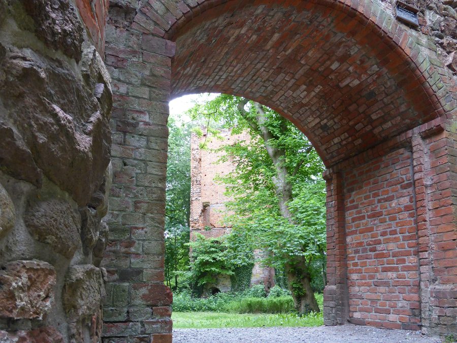 Porte nord de l’ancien château de Beetzendorf vue de l’extérieur