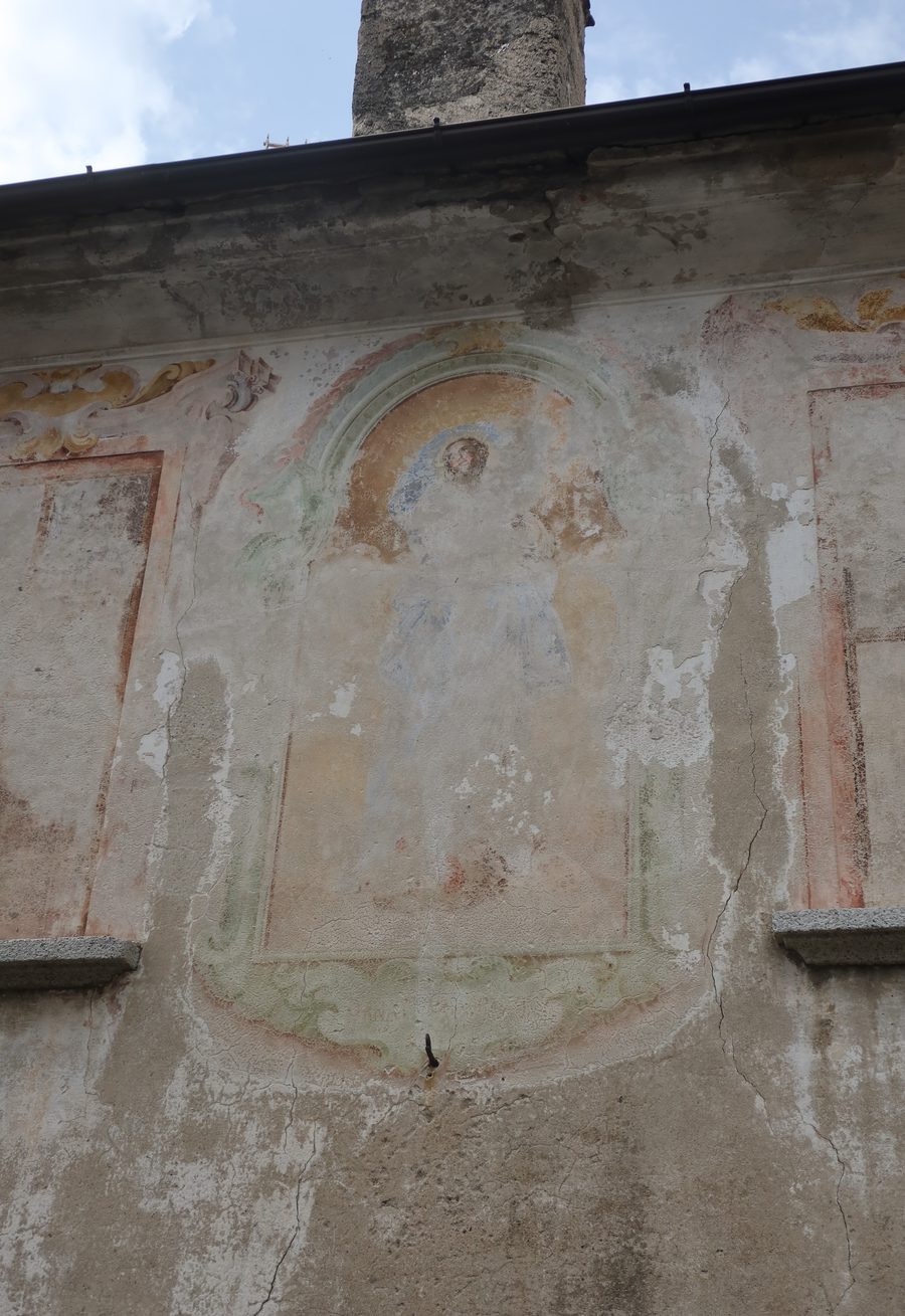 Fresque votive représentant l’Assomption à Nonio, Piémont