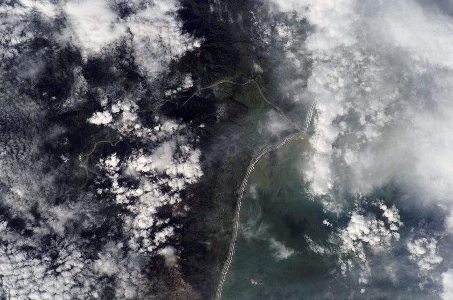 Westport et la rivière Buller sur la côte ouest de l’île du Sud de la Nouvelle-Zélande