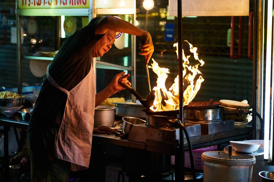 Street food à Bangkok