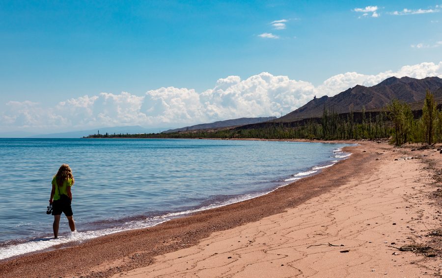 Issyk-Kul au Kirghizistan