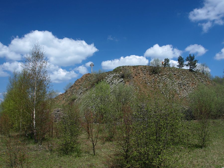Sommet de l’Öchsenberg dans le massif de la Rhön près de Vacha