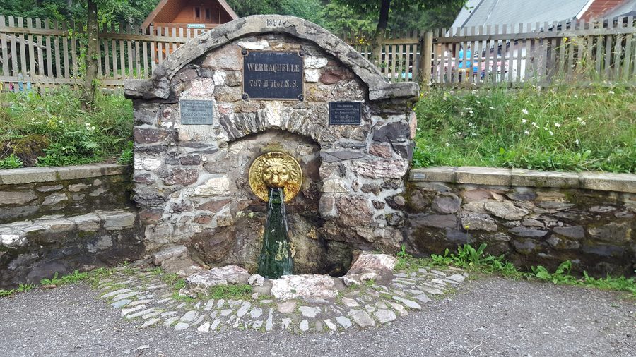 Source de la Werra à Masserberg